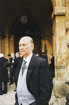Michael on the set of Chaos and Cadavers